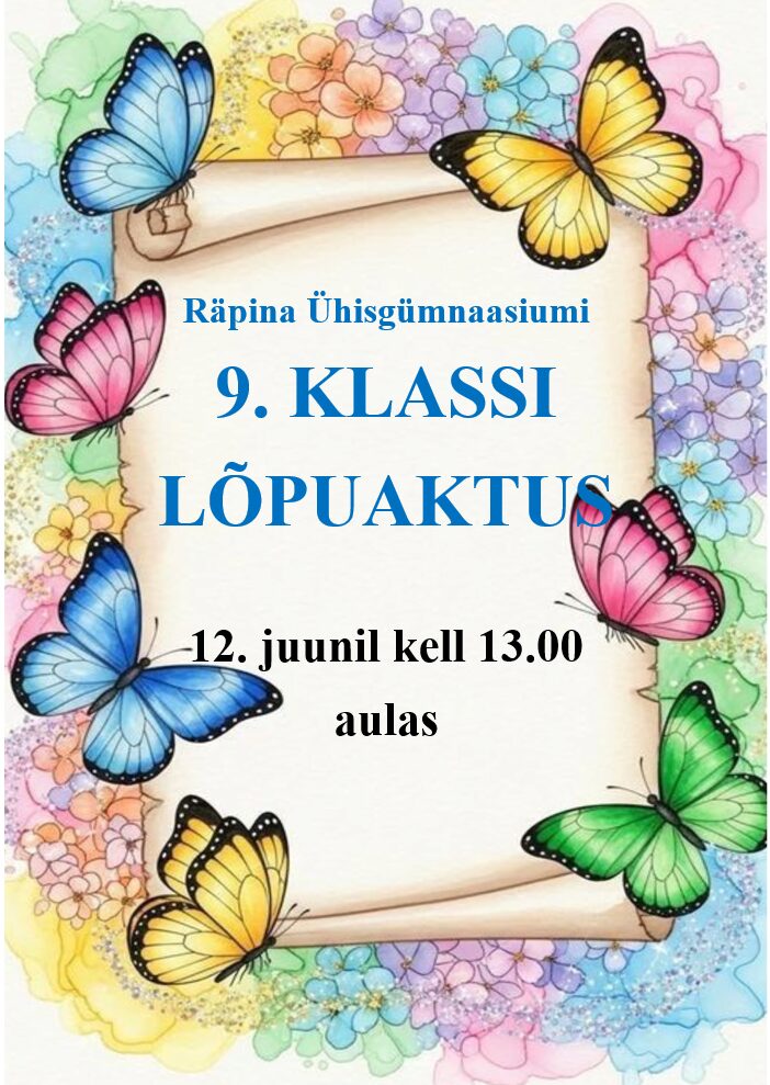 9. klassi lõpuaktus
