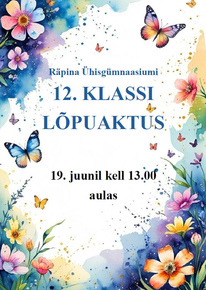 12. klassi lõpuaktus