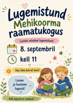 Lugemistund @ Mehikoorma Raamatukogu